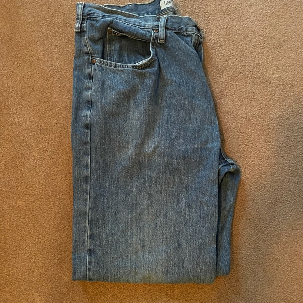 Men’s Lee Relaxed Fit Jeans Size 38/32
